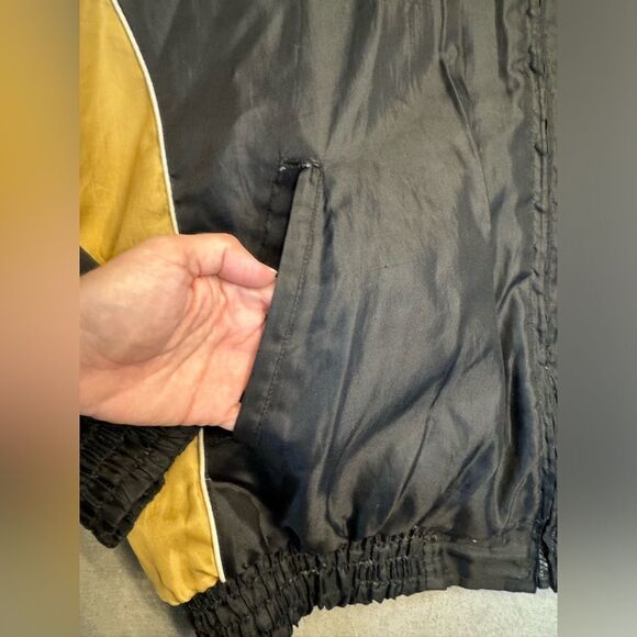 NFL NEW ORLEANS SAINTS G-III Black /Gold Charcoal Hooded Full-Zip Jacket SIZE XL - Picture 5 of 12